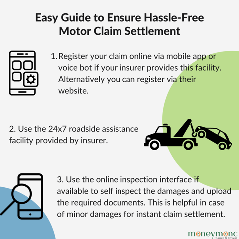 Easy Guide to Ensure Hassle-Free Motor Claim Settlement